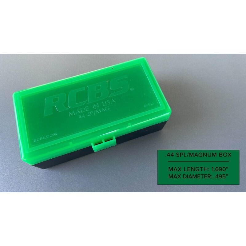 RCBS .44 Mag Translucent Stackable Ammo Storage Box