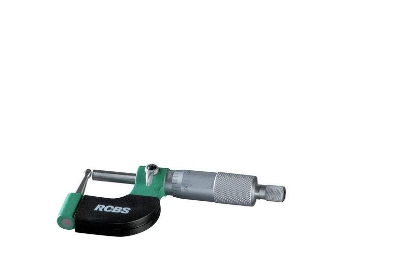 RCBS Vernier Ball Micrometer 0-1" Handloading Measurement Tool