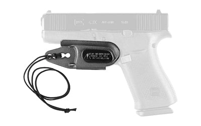 Raven Concealment VG2 Minimalist Inside Waistband Holster with Lanyard, Glock 42/43/43x/48 Series, Black Polymer