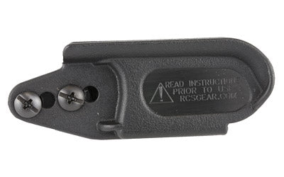 Raven Concealment VG2 Minimalist Inside Waistband Holster, Glock 42/43, Black Kydex, Ambidextrous, 1.5" Overhook