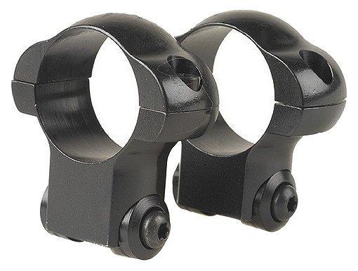 Redfield 1" Medium Black Steel Scope Rings for Ruger 77 & Mark II LA/SA