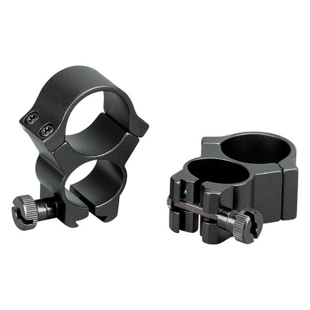Redfield See Through Scope Rings .22 Caliber 3/8" Dovetail Mount Black 2/ct