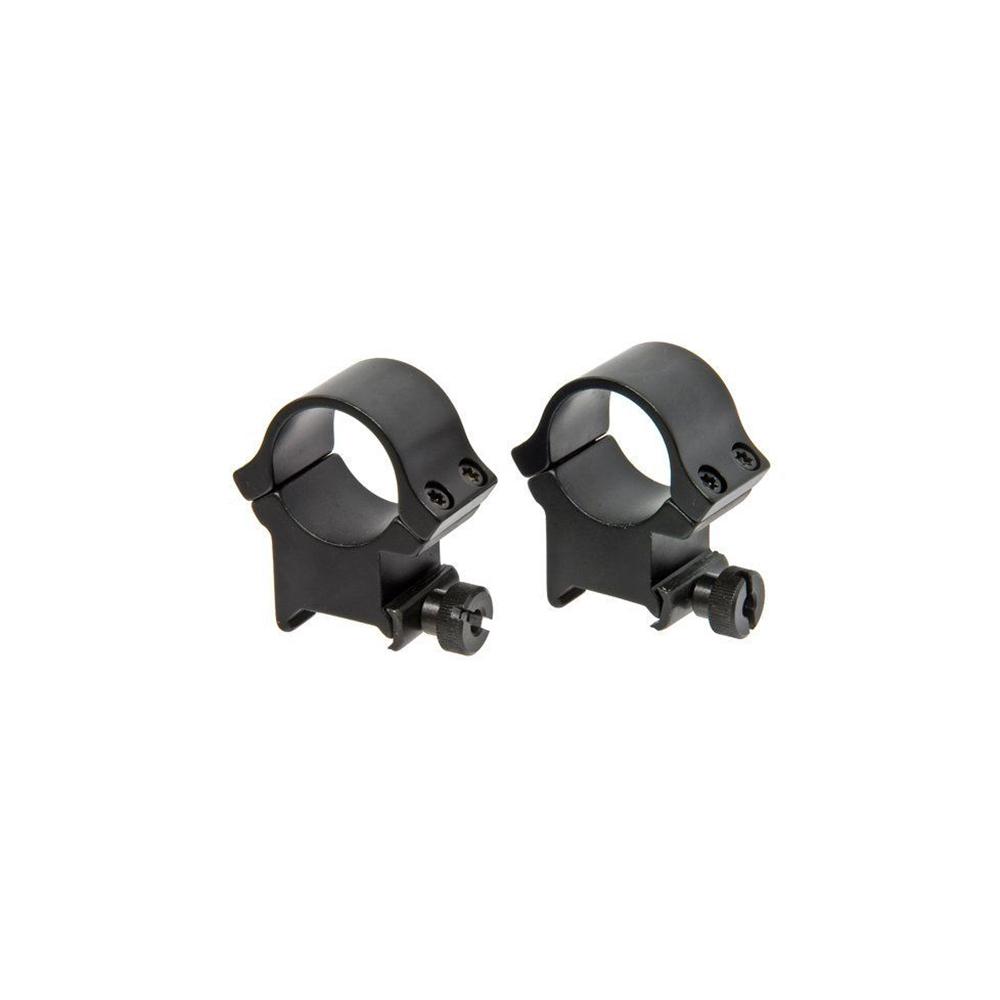 Redfield High Matte 1" 4-Hole Aluminum Scope Rings