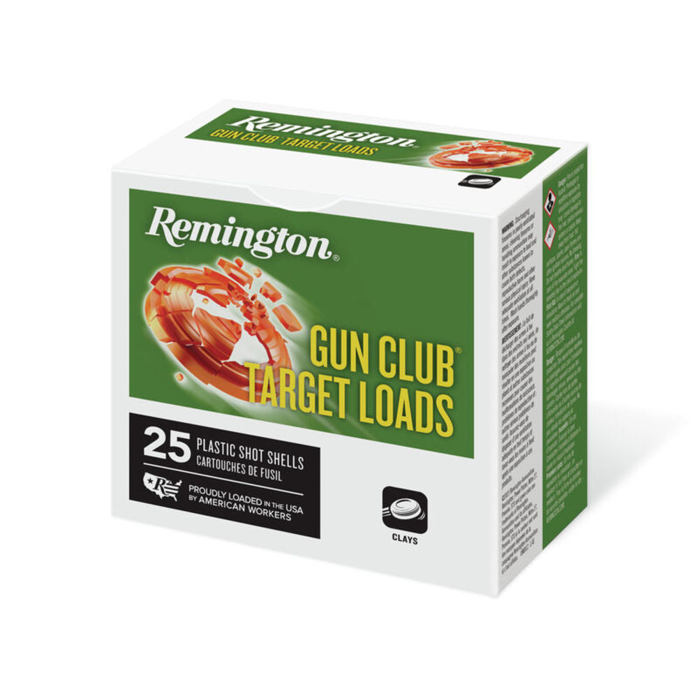 Remington 20 Gauge 20235 Gun Club Target Load 2.75" 7/8oz 8 Shot