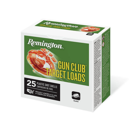 Remington 20 Gauge 20235 Gun Club Target Load 2.75" 7/8oz 8 Shot