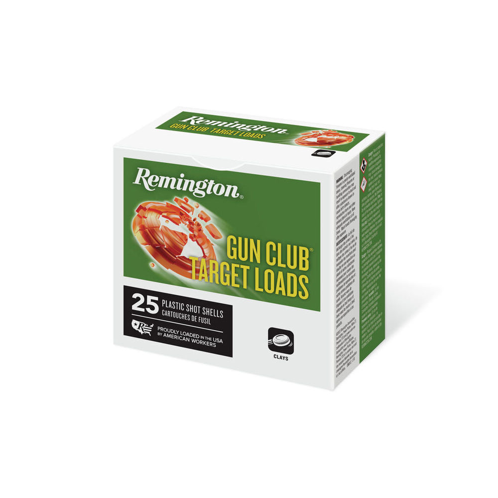 Remington 20 Gauge 20239 Gun Club Target Load 2.75" 7/8oz 7.5 Shot