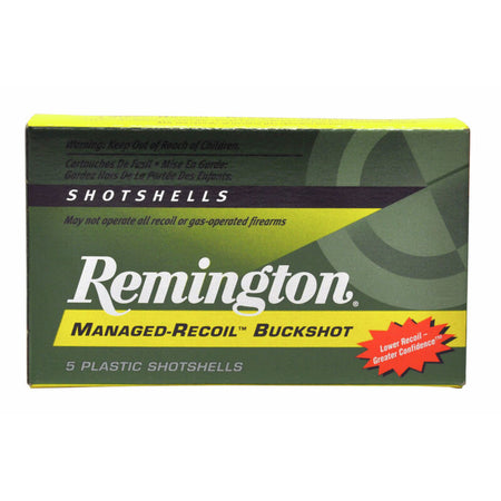 Remington 12 Gauge 20282 Managed Recoil Buckshot 2.75" 00 Buck Shot