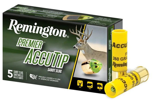 Remington 20 Gauge 20496 Premier AccuTip Hunting 2.75" 260 260Gr