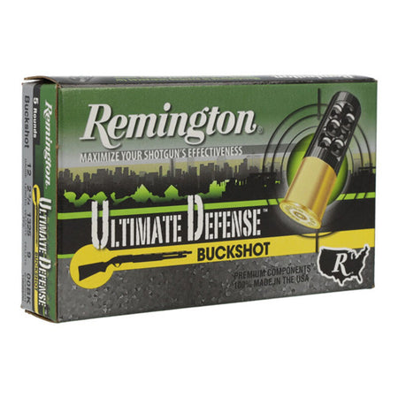 Remington 12 Gauge 20713 Ultimate Defense Buckshot 2.75" 00 Buck Shot
