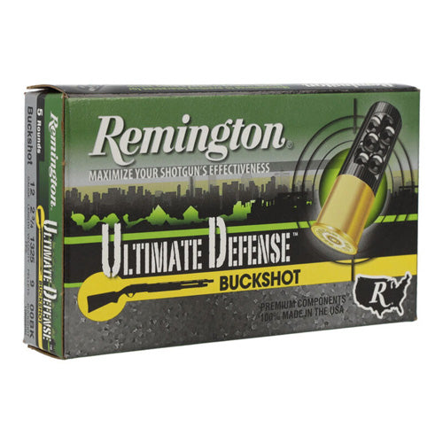 Remington 12 Gauge 20713 Ultimate Defense Buckshot 2.75" 00 Buck Shot