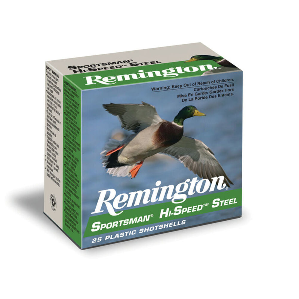 Remington Sportsman Hi-Speed Steel #2 20 Gauge 1 oz 3 in
