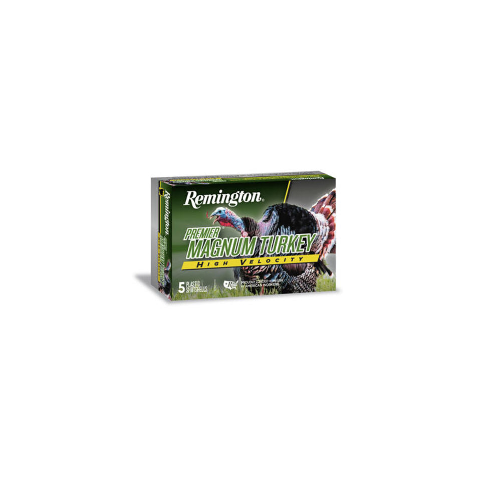 Remington 12 Gauge 28041 Premier Magnum Turkey High Velocity 3.5" 2oz 5 Shot