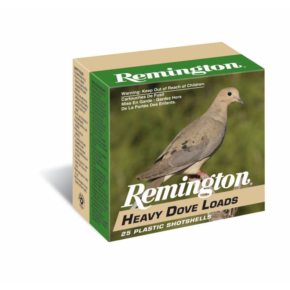 Remington 12 Gauge 28755 Heavy Dove Loads Upland 2.75" 1-1/8oz 7.5 Shot