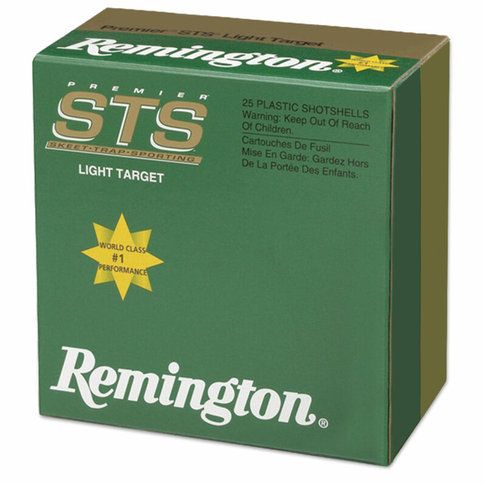 Remington 12 Gauge 20252 Premier STS Target Load 2.75" 1-1/8oz 8 Shot
