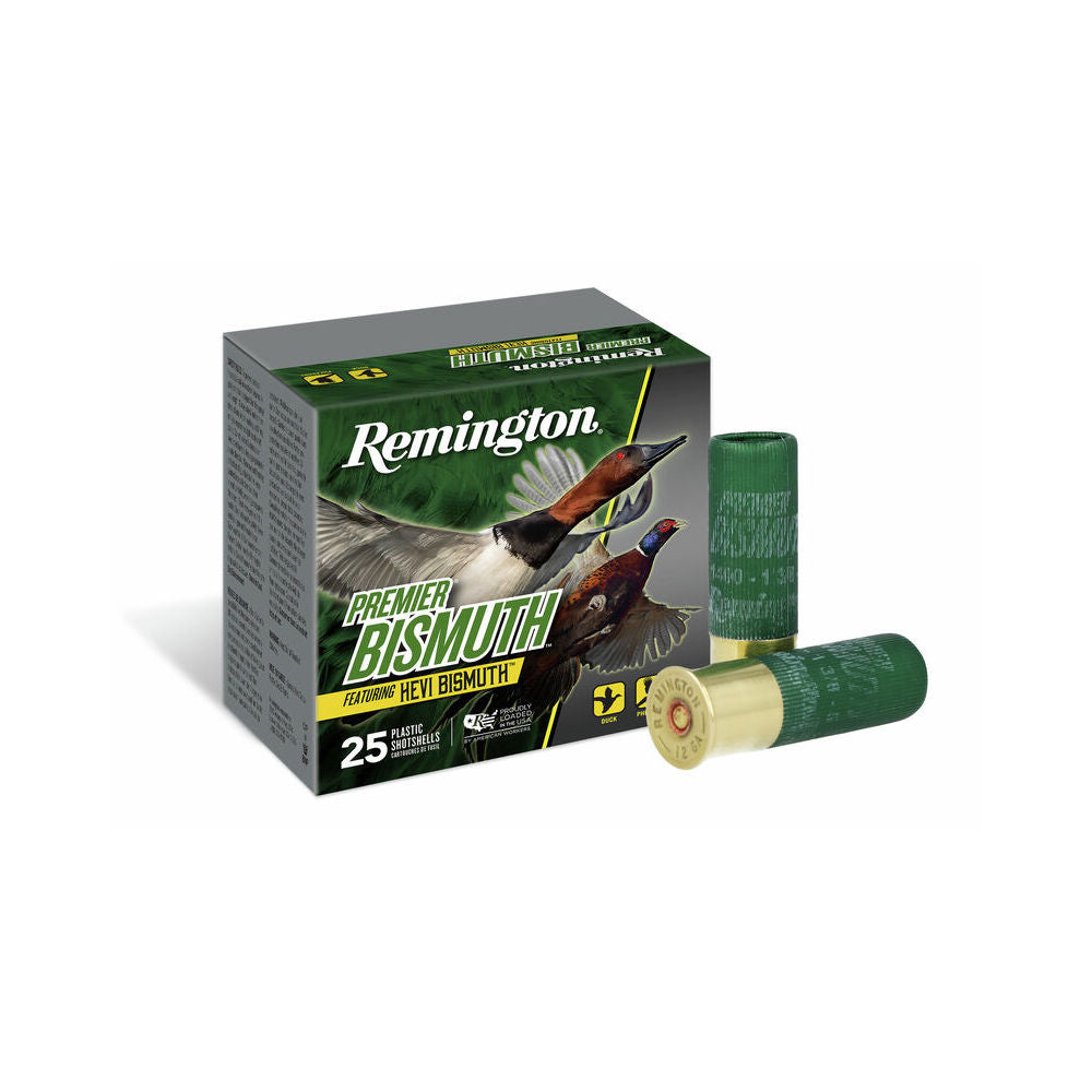 Remington 12 Gauge R20500 Premier Bismuth Waterfowl 3" 1-3/8oz 2 Shot