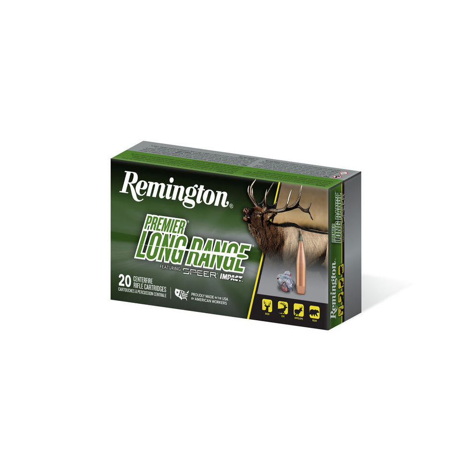 Remington .300 RUM Rifle Ammo Premier Speer Impact PolyTip 190 grain 