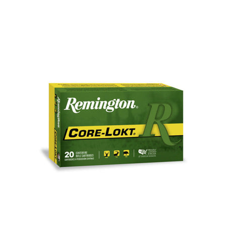 Remington 7x64mm Brenneke Rifle Ammo Core-Lokt Pointed Soft Point JSP 140 grain 