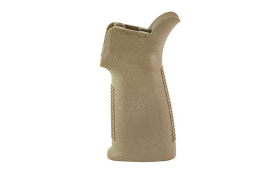 Reptilia CQG-L Long Pistol Grip for AR Rifles, FDE, Matte, Vertical Grip Angle 100-134