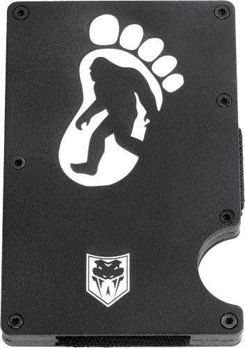 CobraTec RFID-Blocking Bigfoot Aluminum Wallet with Money Clip