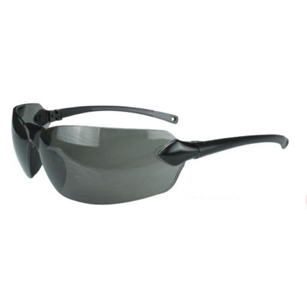 Radians Overlook Lightweight Shooting Glasses Black with Smoke Lens