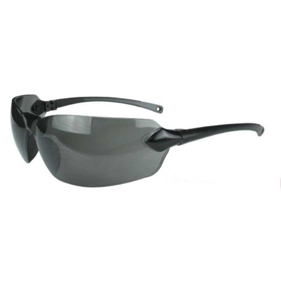 Radians Overlook Lightweight Shooting Glasses Black with Smoke Lens