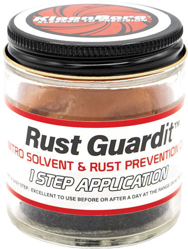 PRO SHOT RUST GUARDIT RUST PREVENTION OIL JAR W/CHAMOIS
