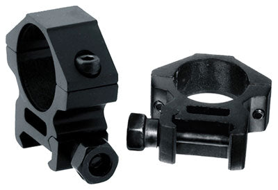 UTG Low Profile 30mm Rings Matte Black Picatinny/Weaver Mount