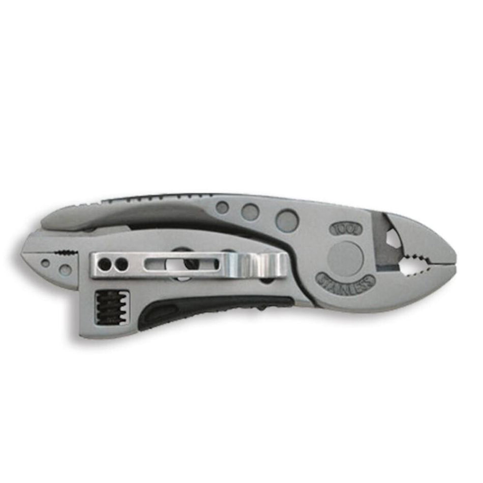 ABKT Cattleman Ranch Hand Stainless Steel Multi-Tool 2" Knife Blade Silver