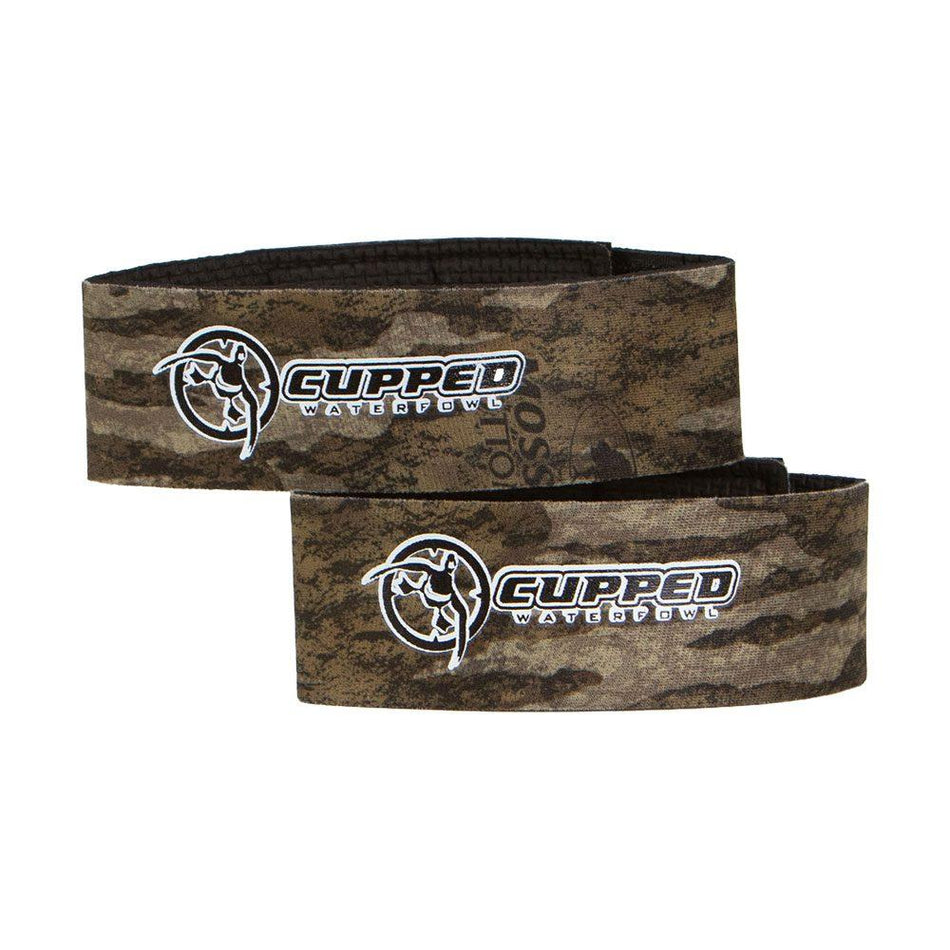Cupped Waterfowl Ankle Gaiters for Hunting - Mossy Oak Bottomland Universal Fit