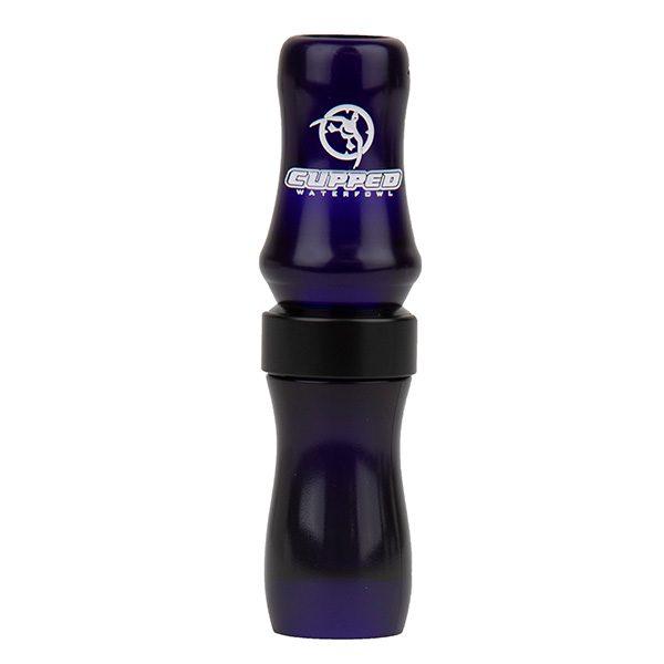 Cupped SRG Hammer Goose Mouth Call Purple Acrylic Hand-Tuned