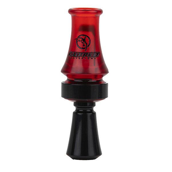 Cupped Comeback Quack Red Acrylic Double Reed Duck Call