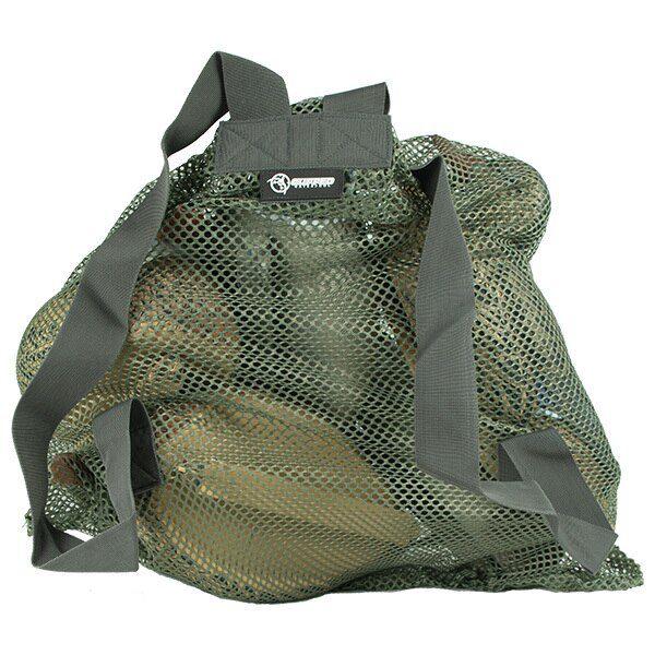 Cupped Large Mesh Decoy Bag with Shoulder Strap - 24 Decoy Capacity