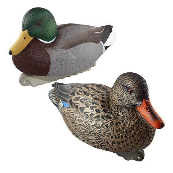 Cupped Waterfowl Finishing Mallard Decoys 12-Pack - 6 Hen & 6 Drake