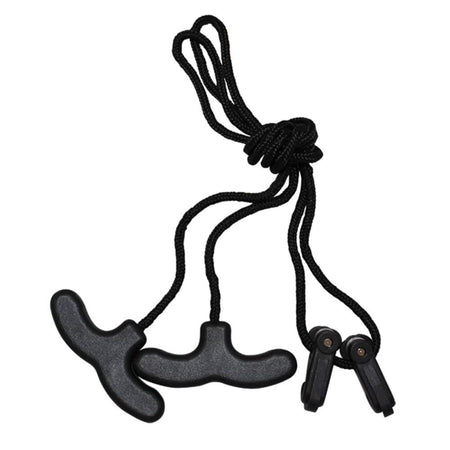 Dead Ringer Adjustable Crossbow Cocking Rope with Roller Glide Hooks