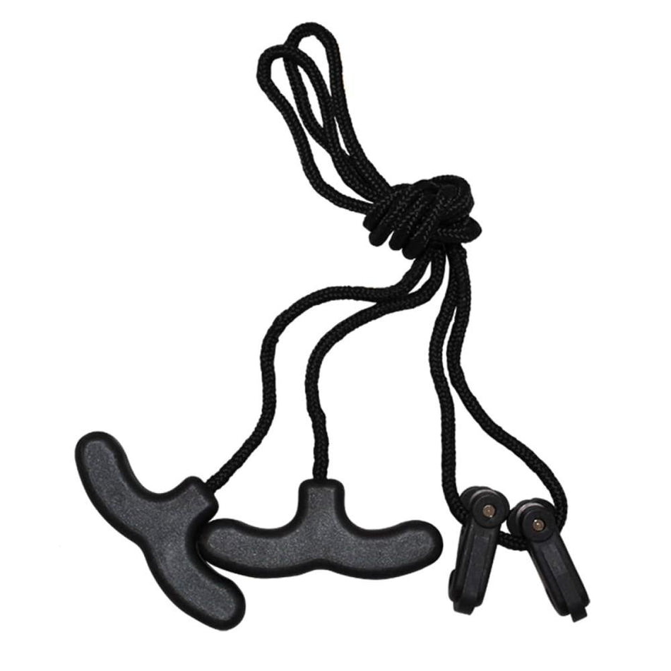 Dead Ringer Adjustable Crossbow Cocking Rope with Roller Glide Hooks