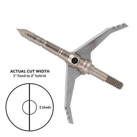 Dead Ringer Just Nasty 2.0 Mechanical Broadhead 100/125 Grain 3-Pack