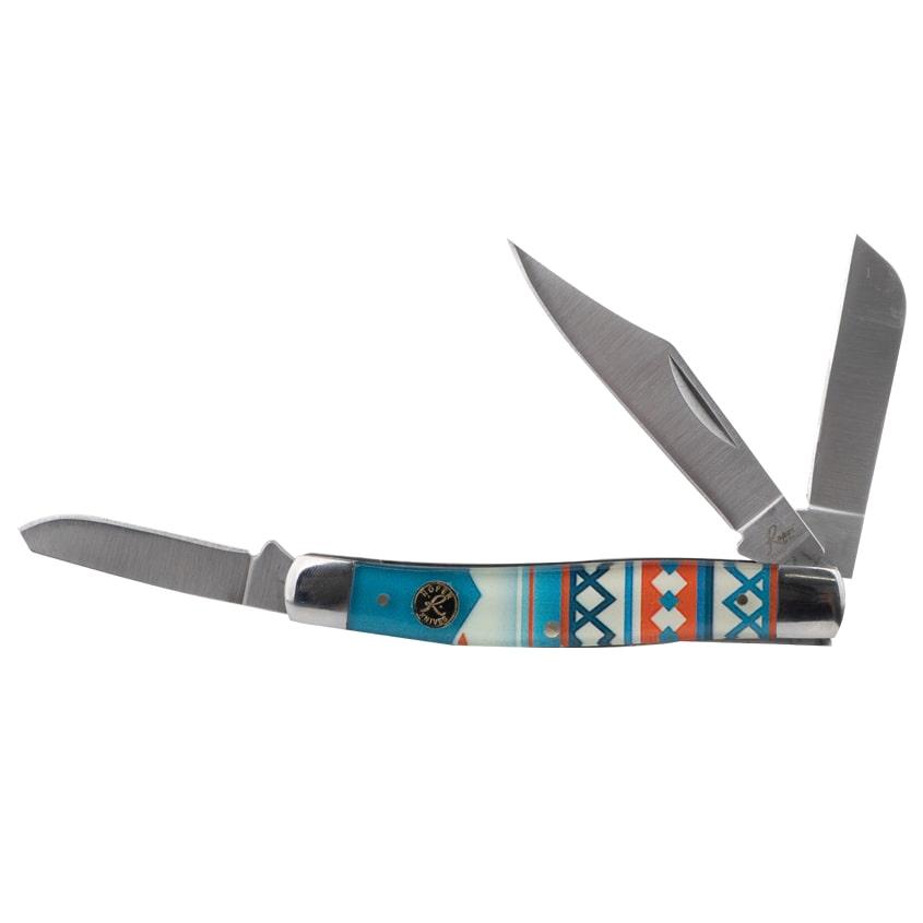 ABKT Roper Sunset Stockman 3-Blade Folding Pocket Knife