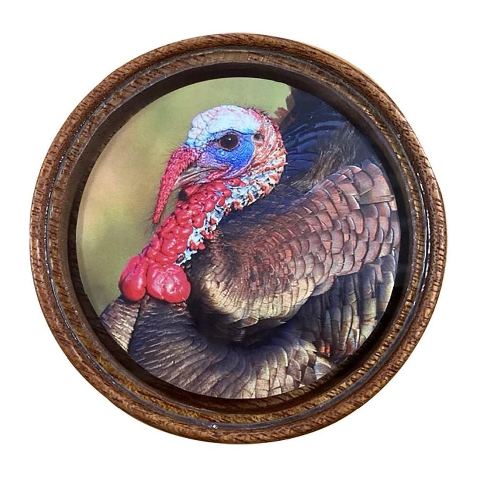 The Grind Bark'n Betty Glass Pot Turkey Call Hickory Striker Included