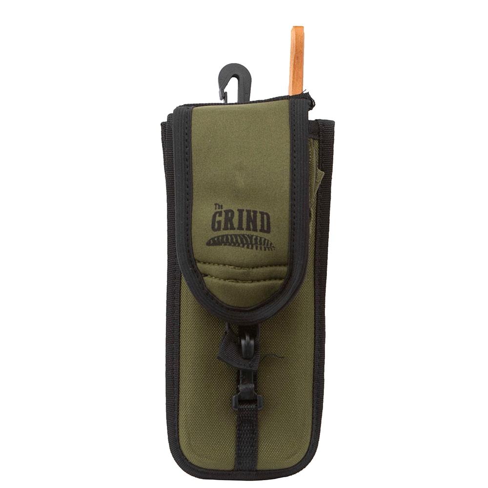 The Grind Olive Drab Box Call Holder with Accessory Compartment