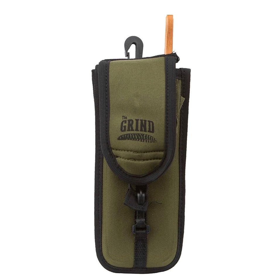 The Grind Olive Drab Box Call Holder with Accessory Compartment