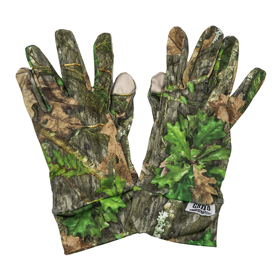 Grind Camo Gloves Mossy Oak Obsession Pattern