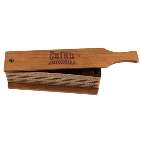 The Grind Grinder Turkey Box Call Cherry & Sycamore Hand-Tuned