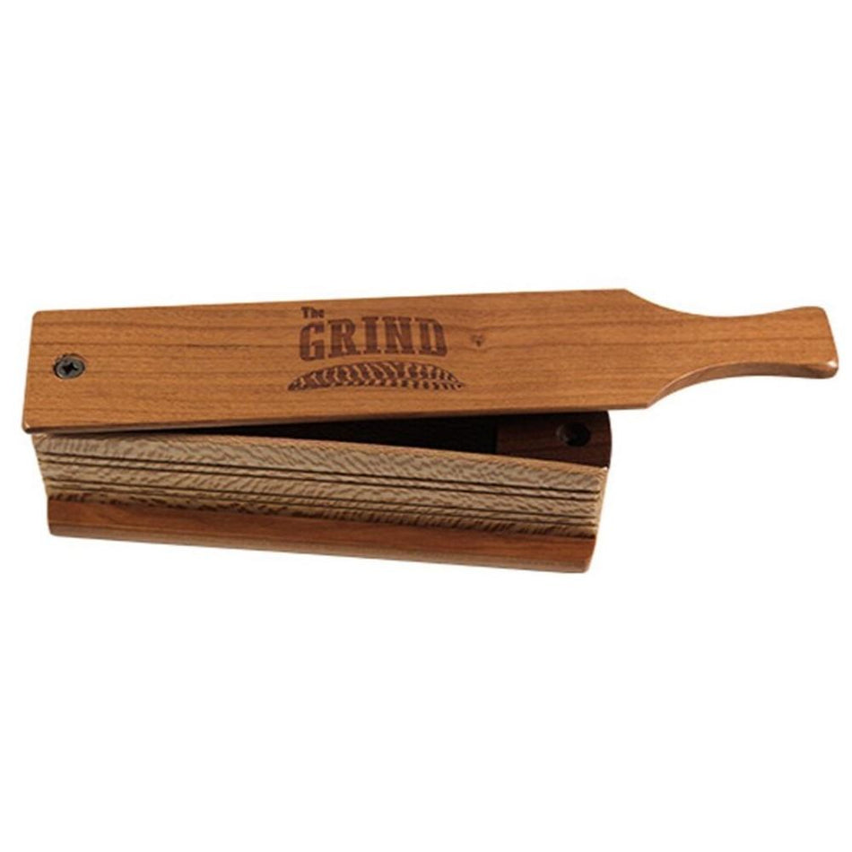 The Grind Grinder Turkey Box Call Cherry & Sycamore Hand-Tuned
