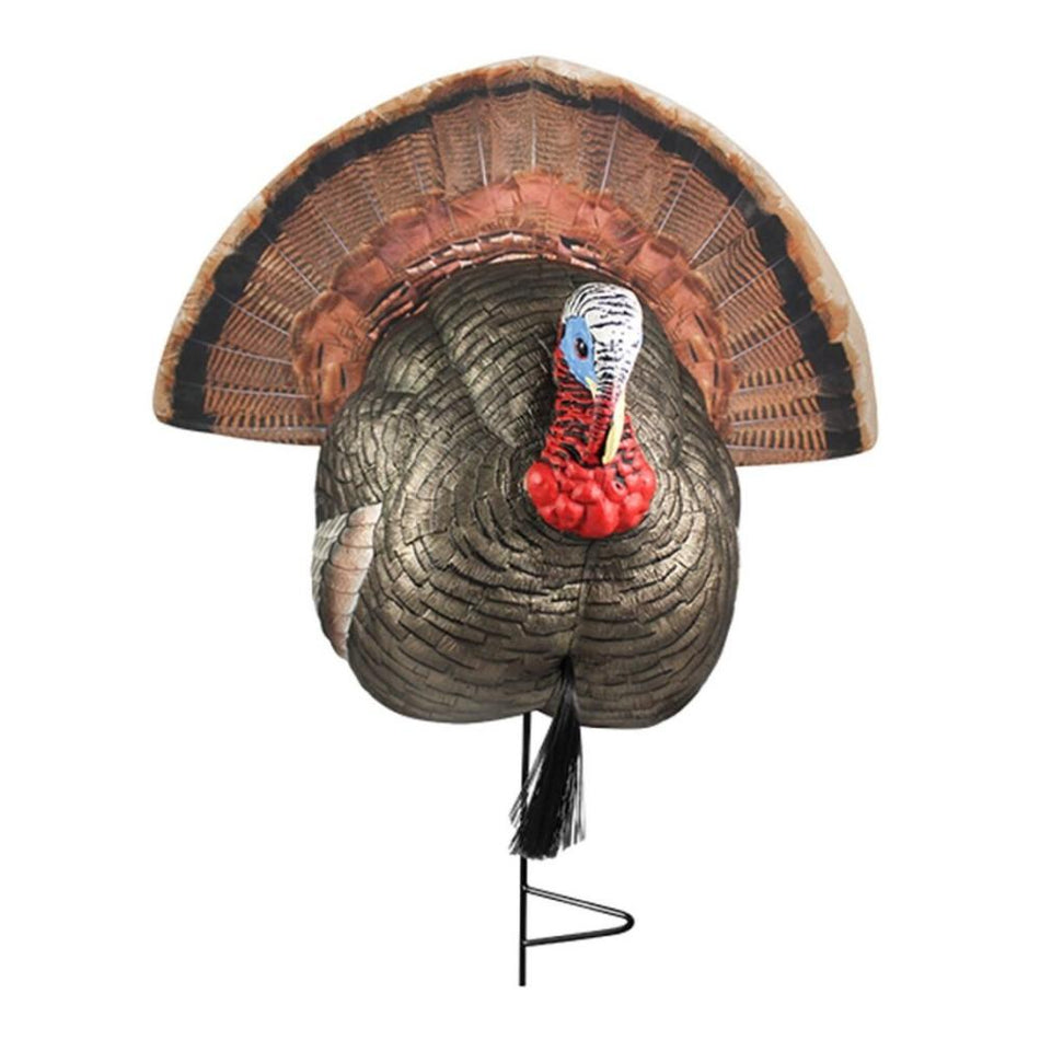 The Grind Reaper Quarter Body Turkey Strutter Decoy - Detachable Full Fan