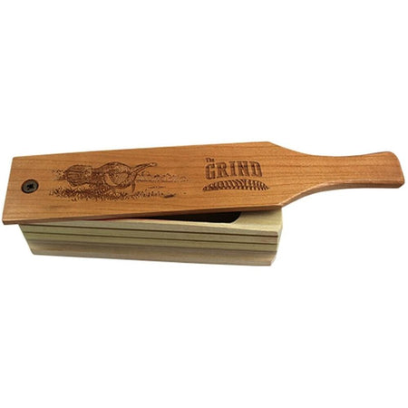 The Grind Firecracker Pocket Turkey Box Call Cherry Poplar