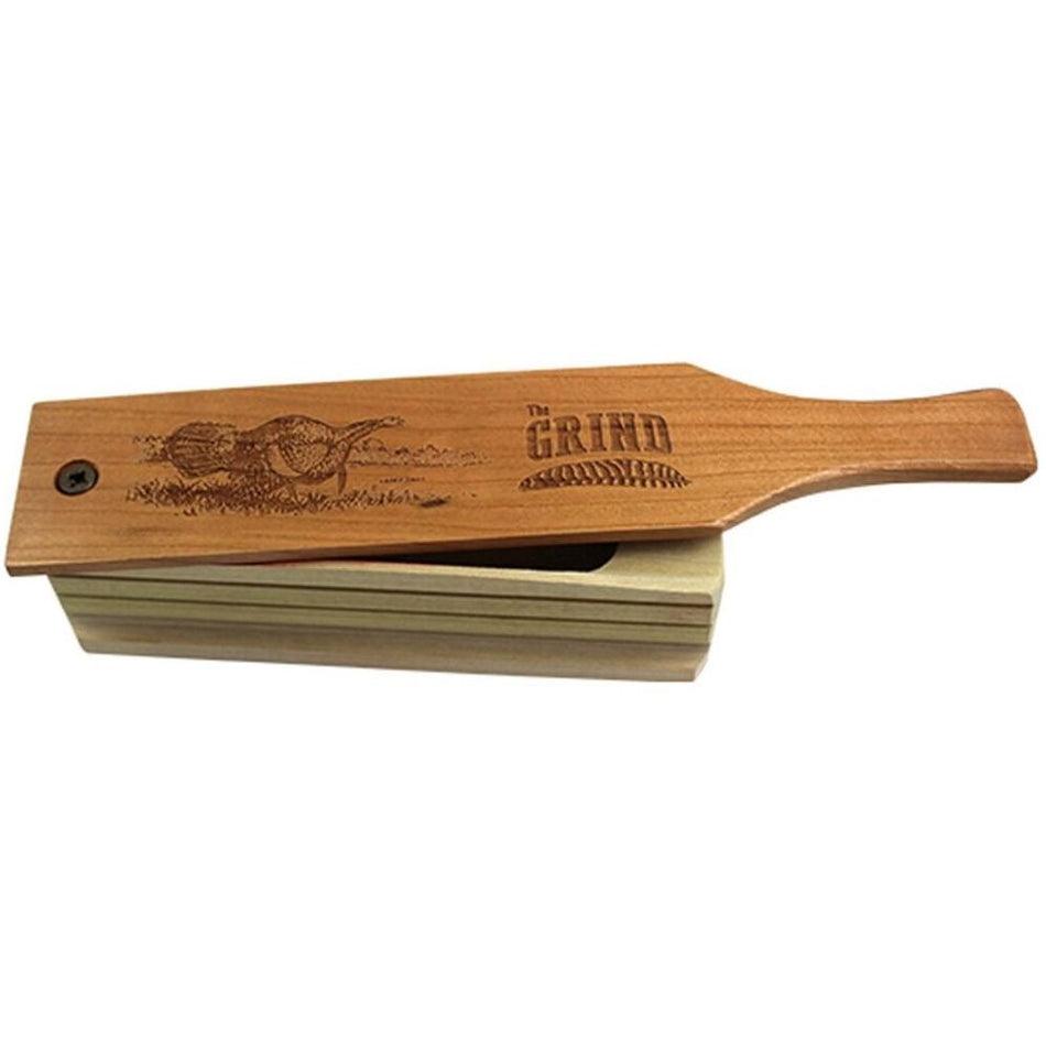 The Grind Firecracker Pocket Turkey Box Call Cherry Poplar