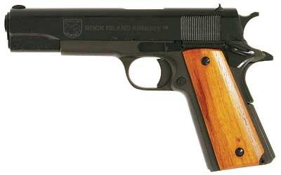 Rock Island 51815 GI Standard FS .38 Super CA Compliant Pistol, 5" Barrel, Parkerized Finish