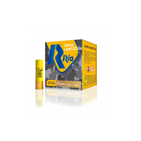 Rio Ammunition 20 Gauge RC206 Game Load Heavy Field 2.75" 1oz 6 Shot