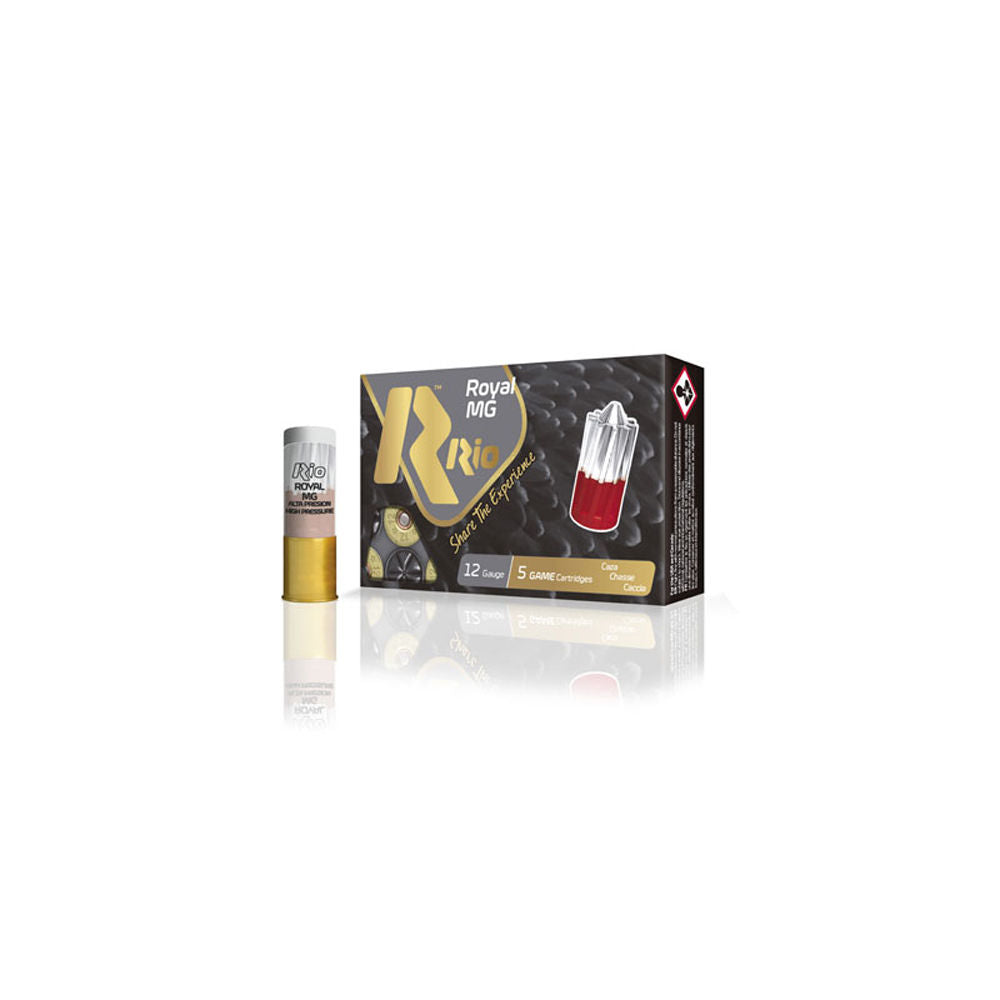 Rio Ammunition 12 Gauge Shotgun Shells Royal MG Armoured Slug Slug 1-1/8 oz 2.75 in