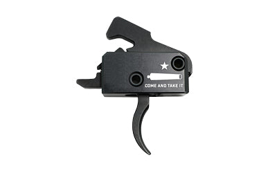 RISE Armament Super Sporting Curved Trigger Come and Take It Edition, Black Anodized